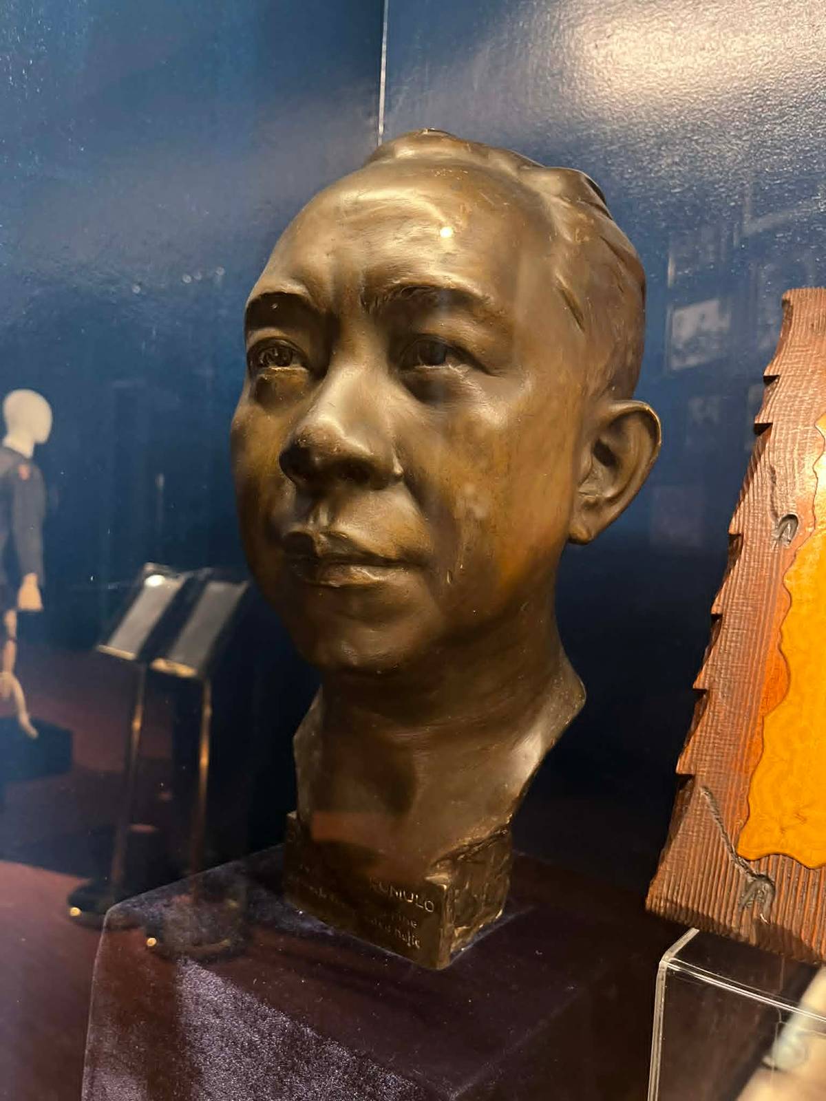 A BUST of National Artist Carlos P. Romulo.