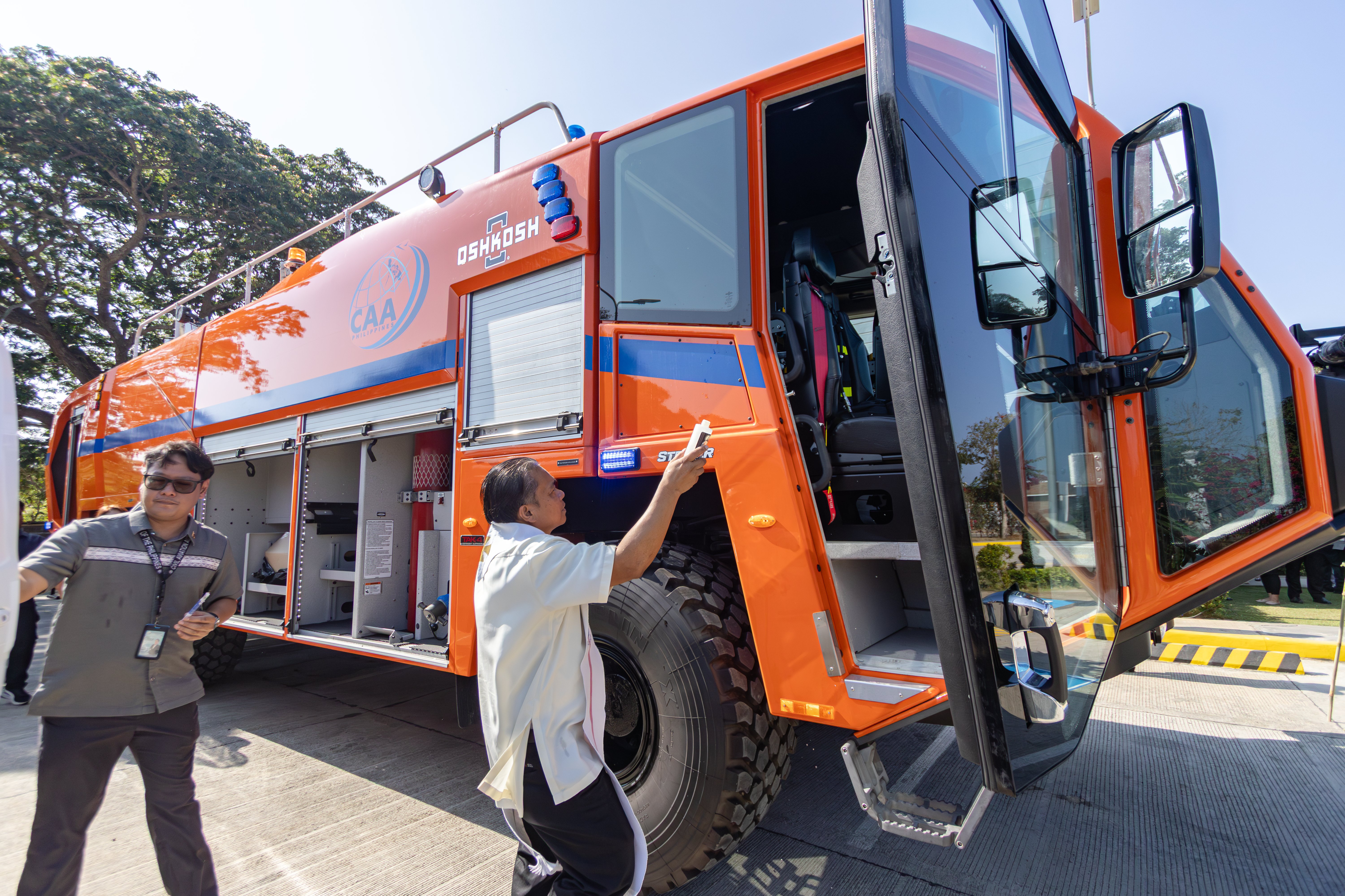 CAAP boosts airport safety with new high-capacity firefighting truck