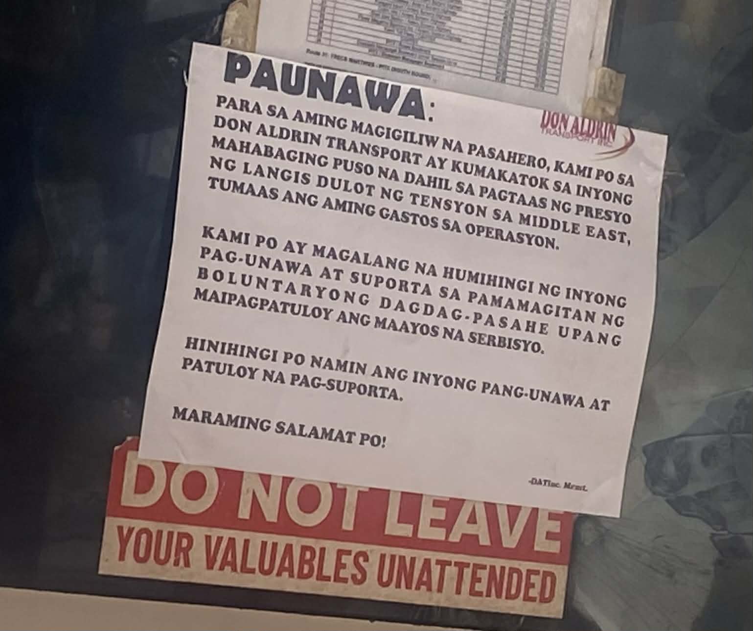 Bus operators seek voluntary fare hike
