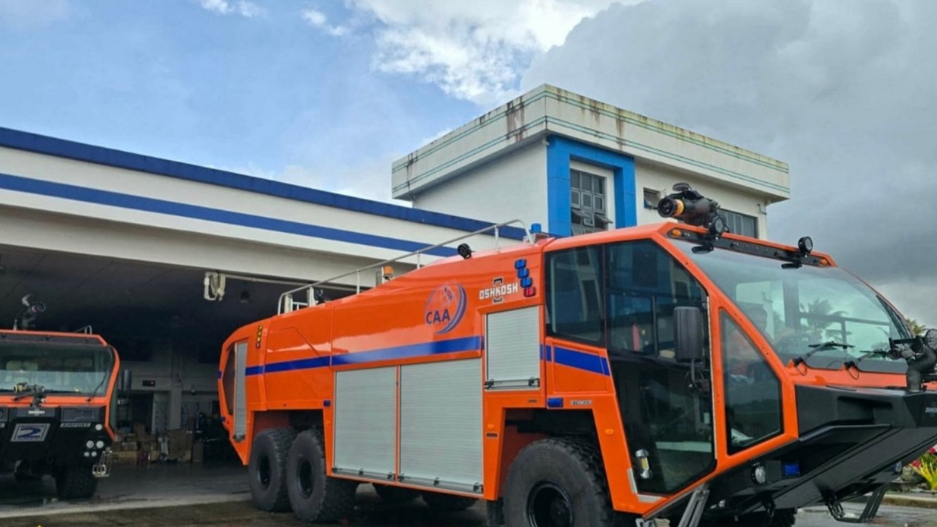 CAAP commissions advanced Oshkosh rescue truck
