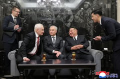 North Korea's Kim reaffirms support for Russia's 'sacred' Ukraine war
