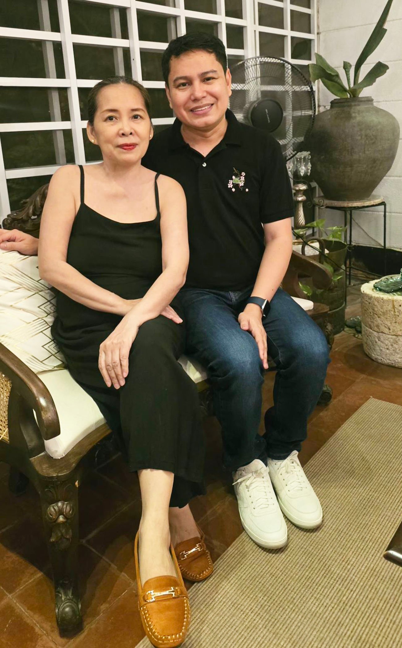 JOY Uy with JP Lim.