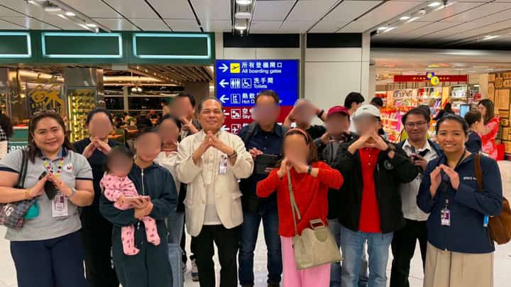 13 OFWs, baby back from Iraq