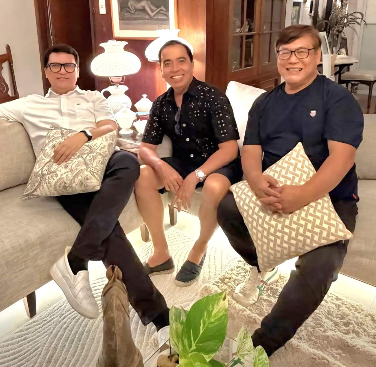 RANDOLPH Libres, Harley Ruedas and Jaime Chua.