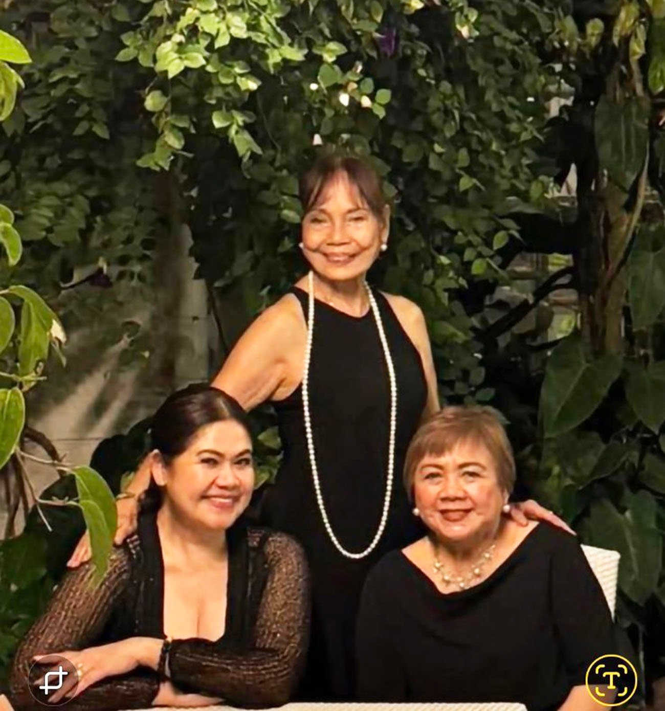SONIA Yuvallos, Tessie Javier and Marian Miranda.