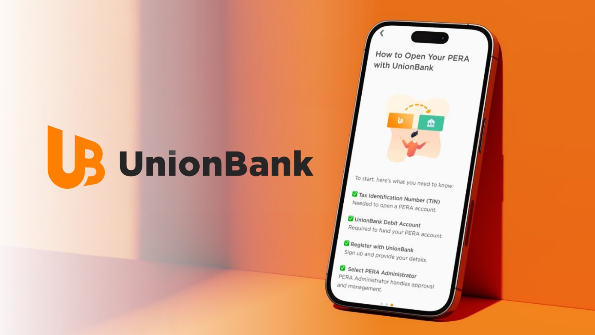 UnionBank rolls out digital PERA onboarding on app
