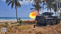 Allied forces repel simulated amphibious attack in Palawan drills