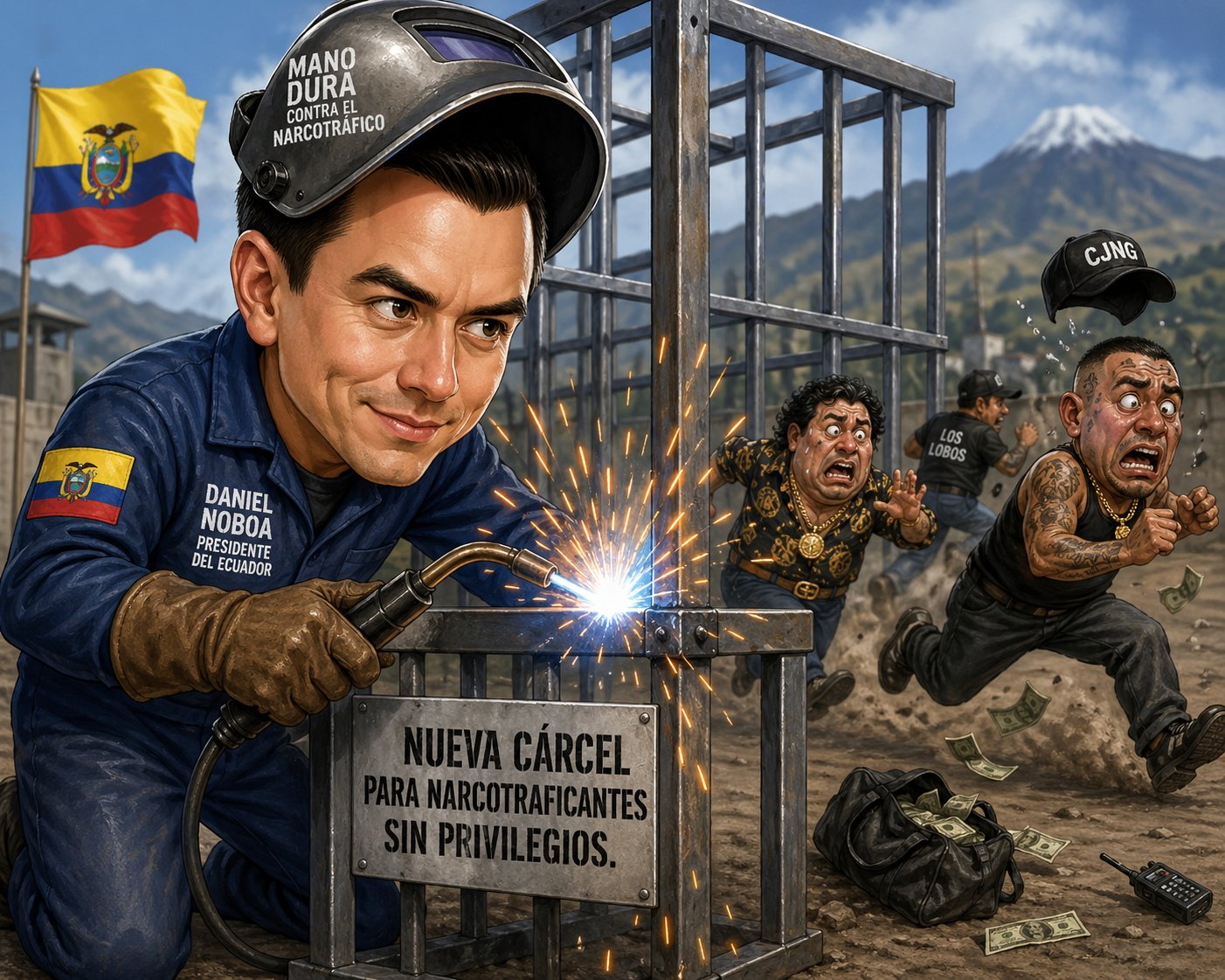 Ecuador eyes more mega-prisons amid trafficking surge