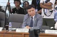 SAGIP Partylist Rep. Paolo Marcoleta during the impeachment proceedings of the House Committee on Justice.