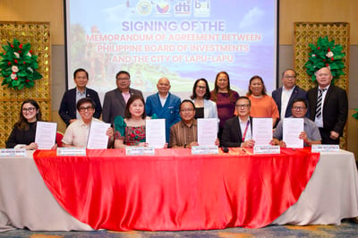 Lapu-Lapu City, BOI seal deal to boost investments