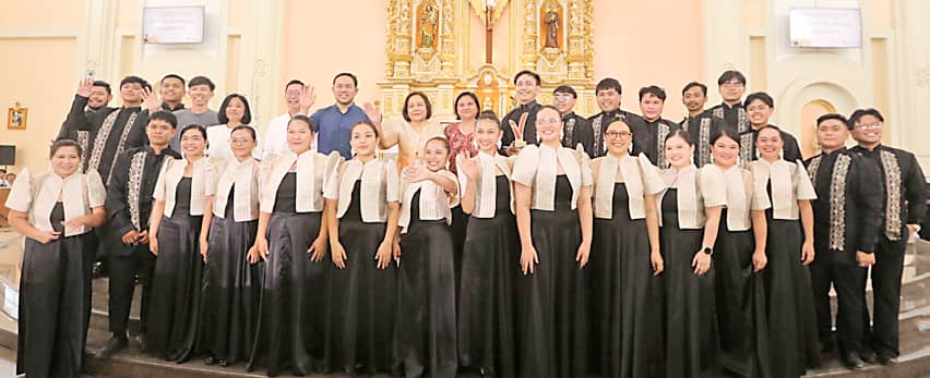 1ST place: Mary Immaculate Youth Council Choir of Mary Immaculate Parish.