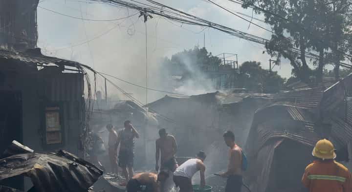 A fire broke out in Barangay Payatas in Quezon City this Thursday afternoon.