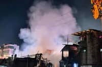 QC LGU denies arson rumors on NIA Road fire