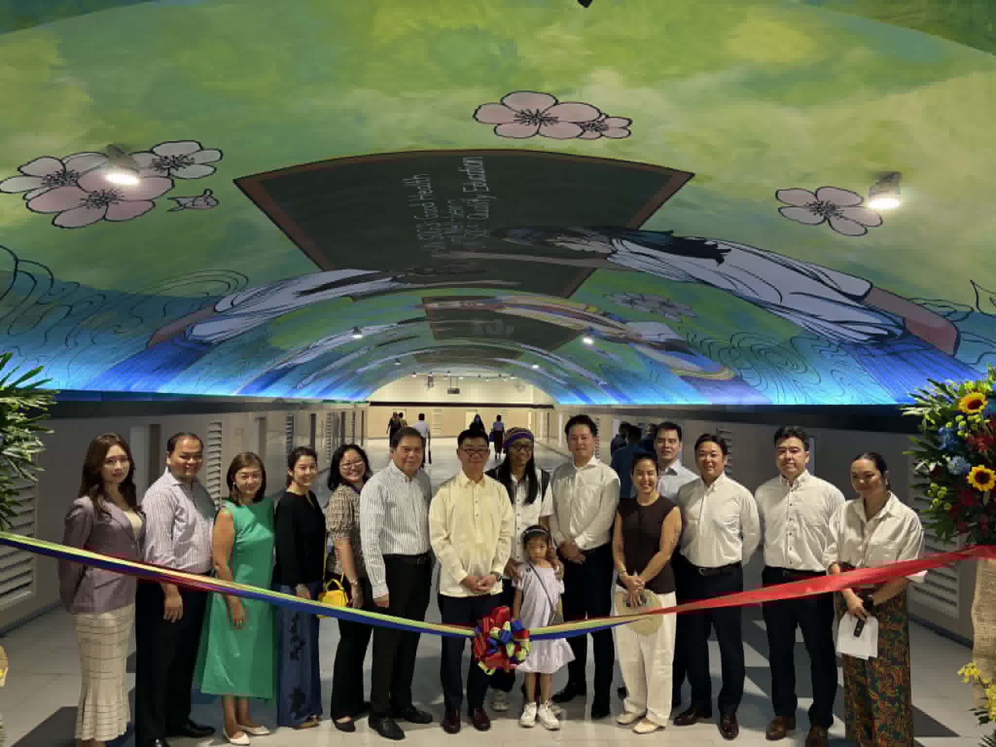 Paseo de Roxas mural marks Security Bank MUFG tie-up
