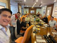 Senators held a caucus on Thursday, 30 April ahead of Congress resumption of session following a month-long break.