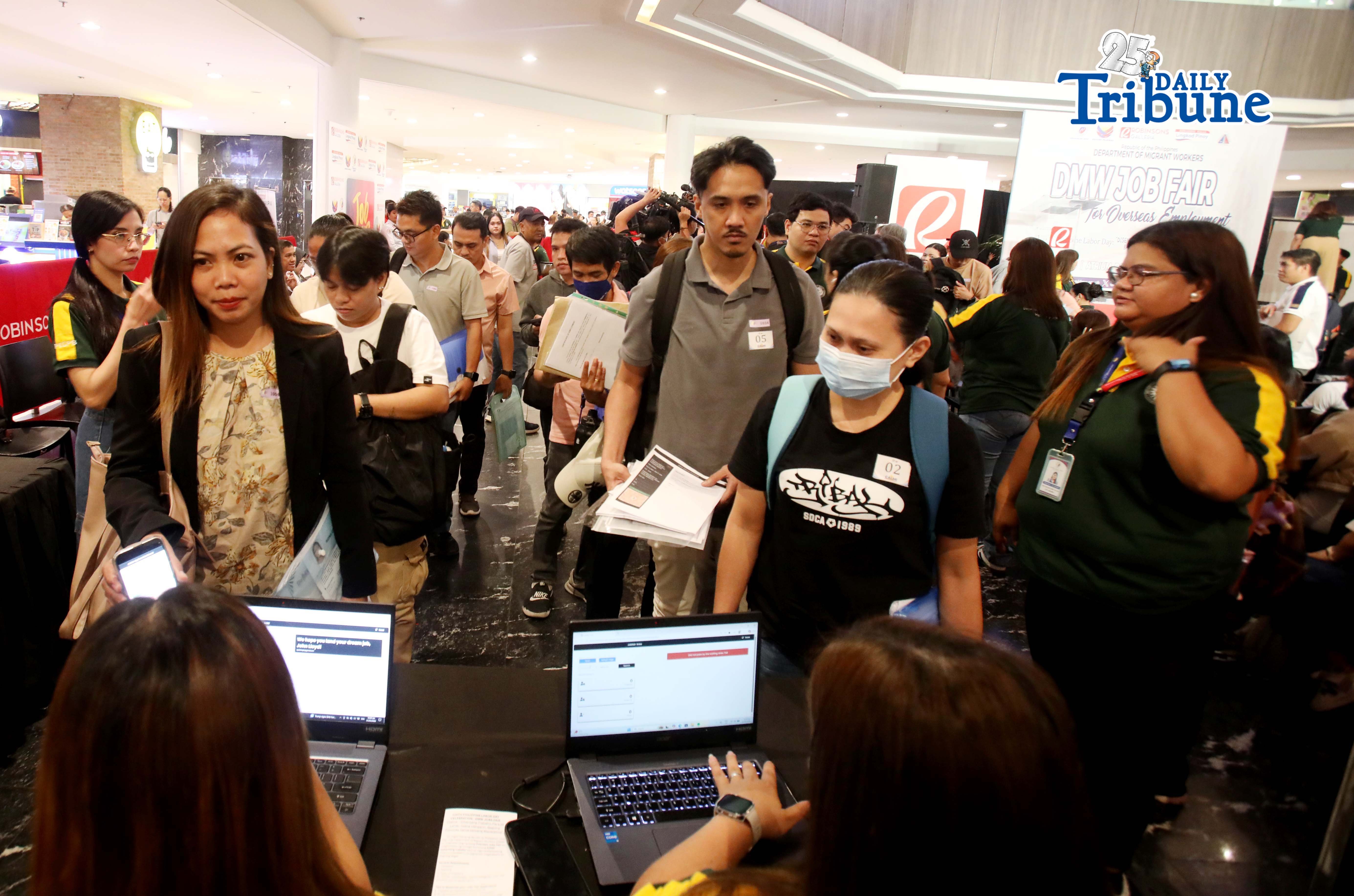 DMW holds mega overseas job fair on Labor Day