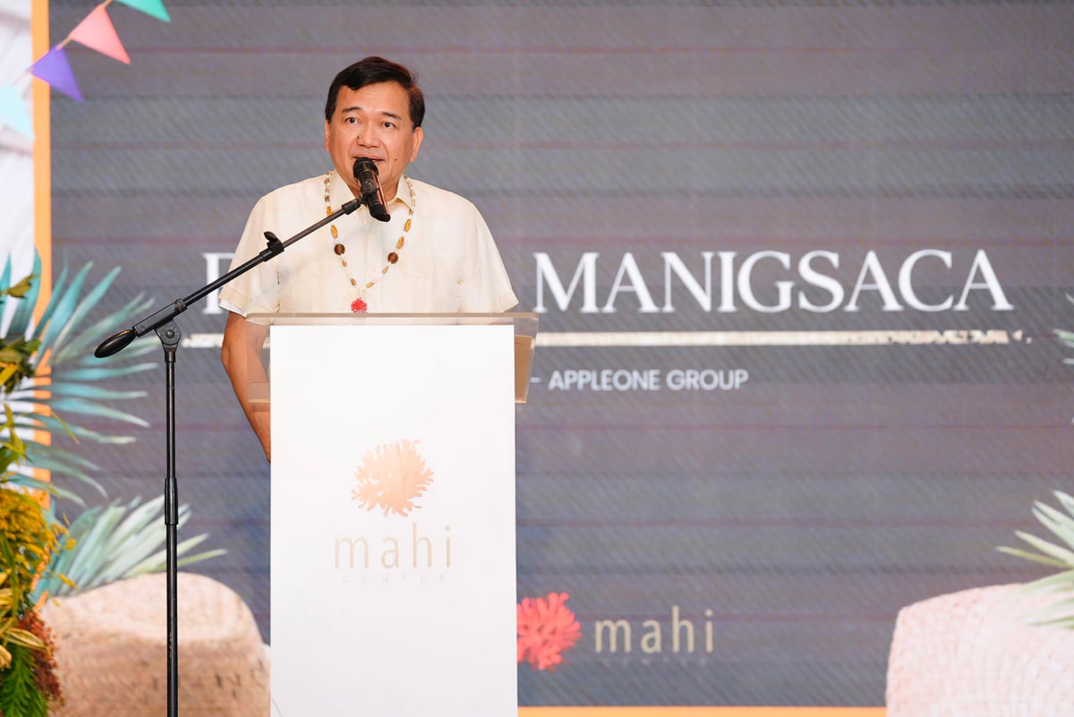 RAY Go Manigsaca, AppleOne Group president and CEO.