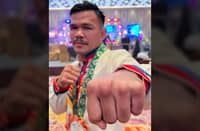 Bare-knuckle world champion Rolando Gabriel Dy credits power to famous dad’s genes.