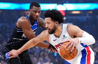 Cade Cunningham fires 32 points and grabs 10 rebounds as the Detroit Pistons score a 93-79 win over the Orlando Magic to force a Game 7 in the NBA playoffs.