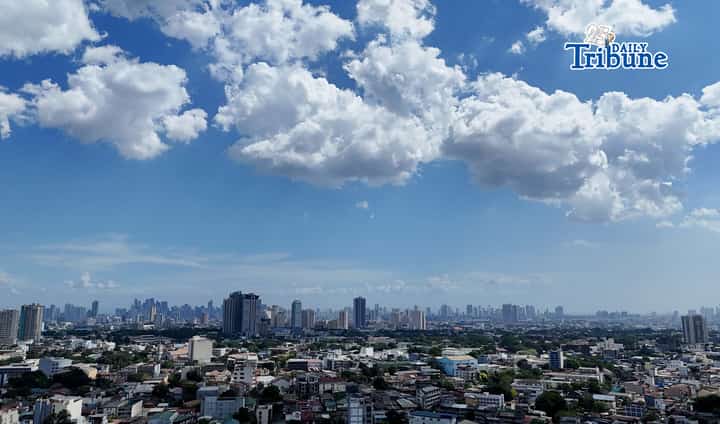 (May 02, 2026) Clear skies seen from Quezon City. As of May 2, 2026, air quality in most parts of Metro Manila has improved significantly, returning to good to fair levels, marking a recovery from the heavy smoke and haze caused by the Navotas sanitary landfill fire in late April. Photo by Analy Labor