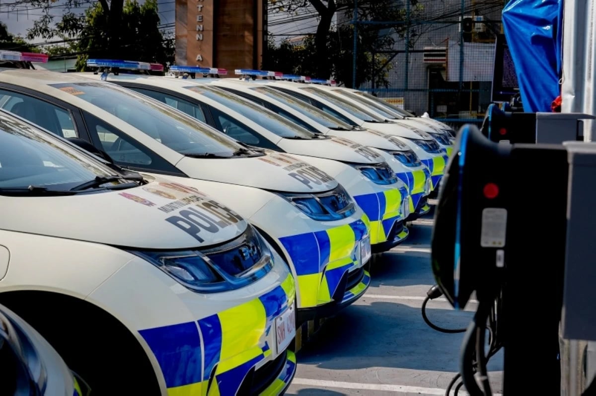 EV patrol cars boost Muntinlupa policing