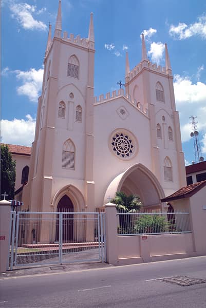 St. Francis Xavier Church.