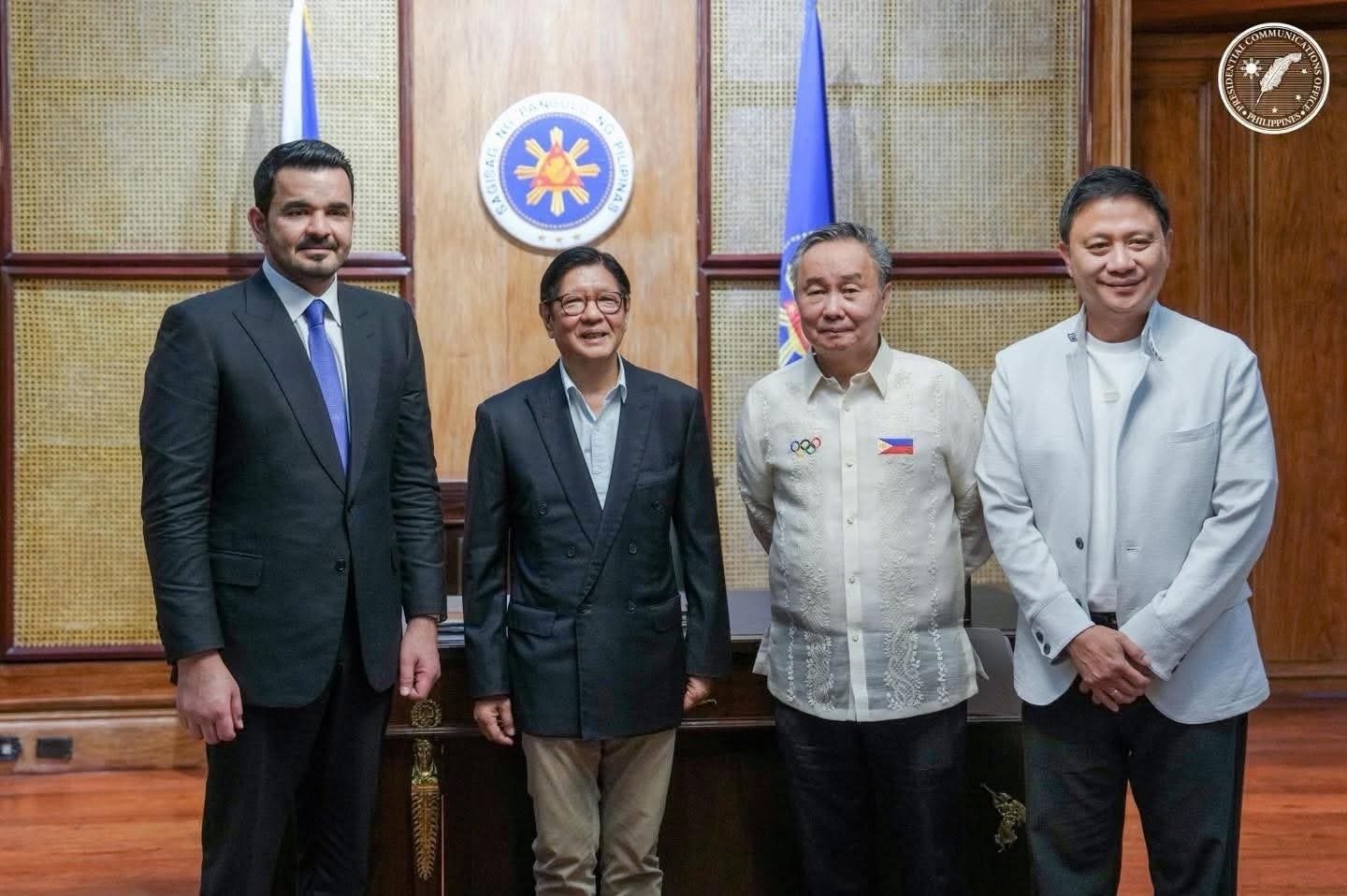 Marcos puts premium on Filipino athletes