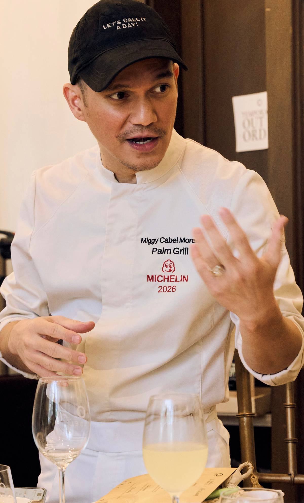 Chef Miggy Cabel Moreno.