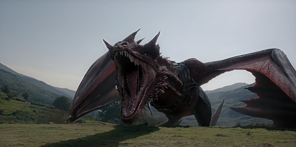 CARAXES, the dragon ridden by Prince Daemon Targaryen.
