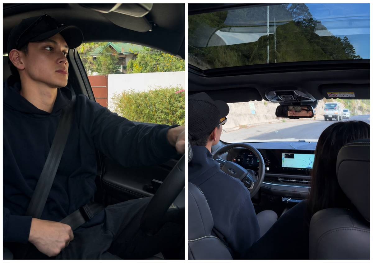 ZACH Peña said the Ford Territory Hybrid’s quiet drive, fuel efficiency and roomy cabin made the move from a gasoline vehicle easie