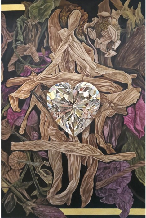 SECOND place, ‘Liwanag Ni Maria’ by Maria Mary Joy Go.