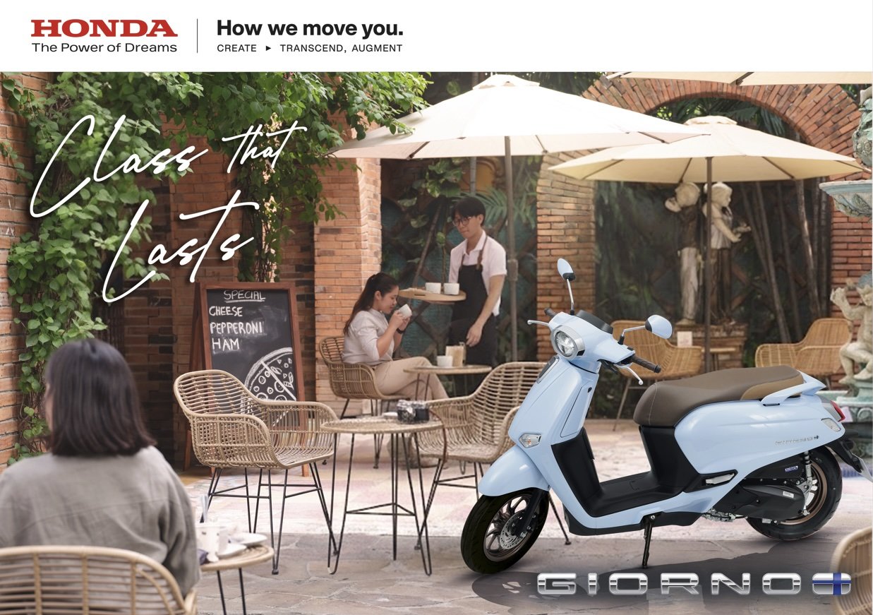 Honda Giorno+ rides modern classic trend
