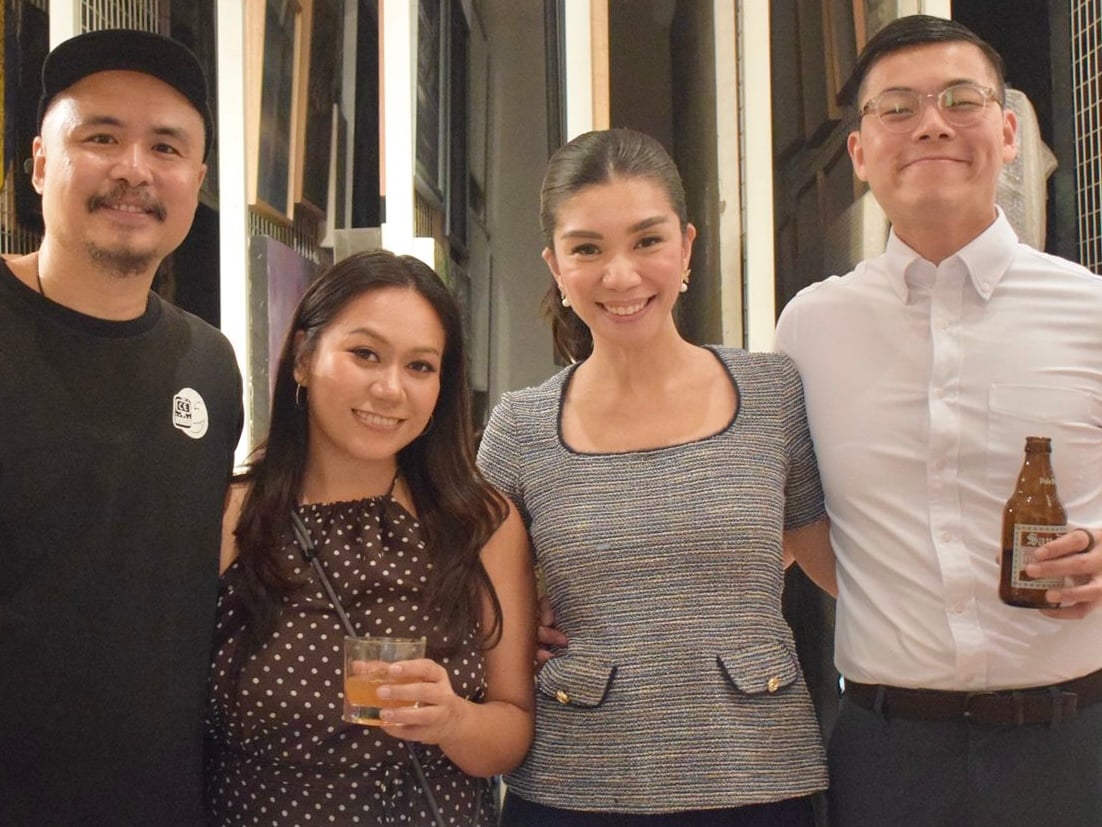 Gabe Naguiat, Jan Sunday, Micka J. Pe-Lim and Erich Lim.