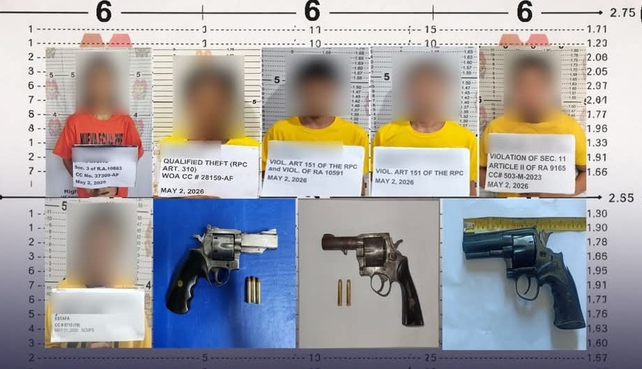 Top fugitive, 8 others nabbed in Nueva Ecija ops