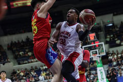 Ginebra downs Rain or Shine, clinches second spot