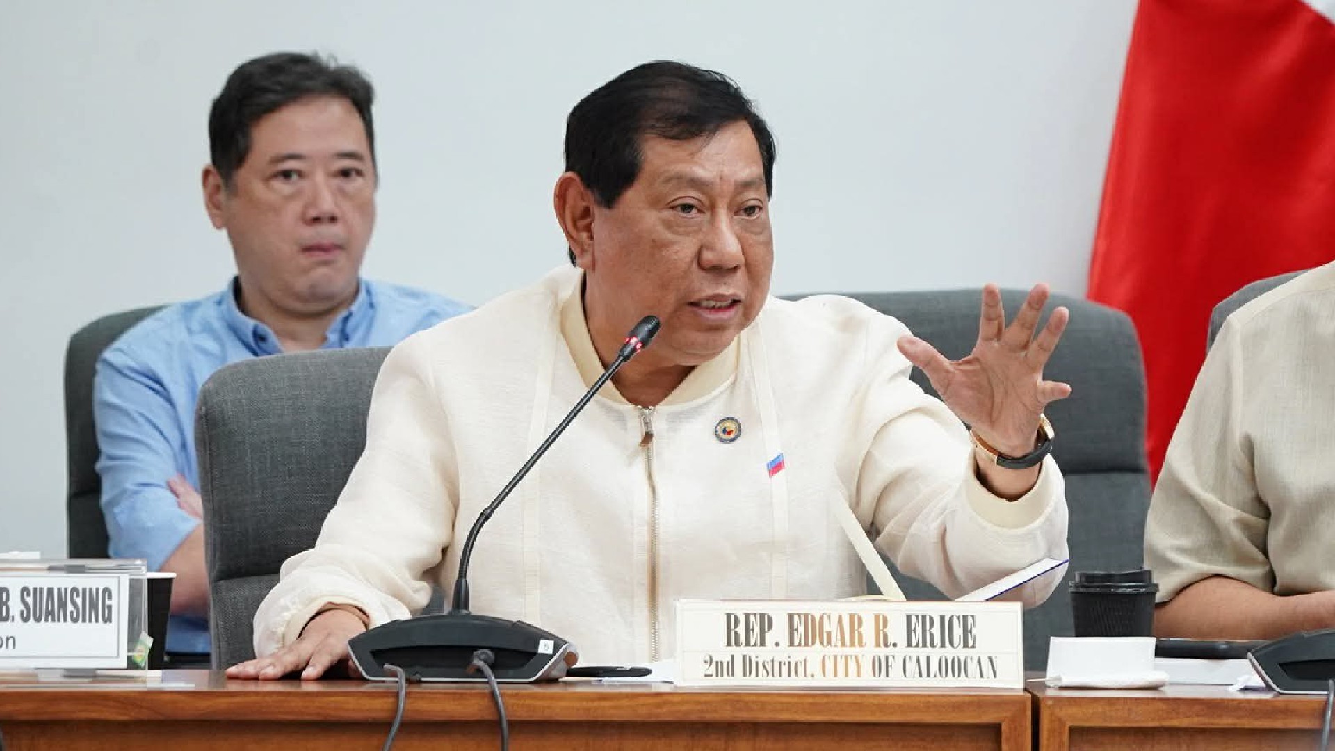 Erice opts out of VP Duterte impeachment proceedings