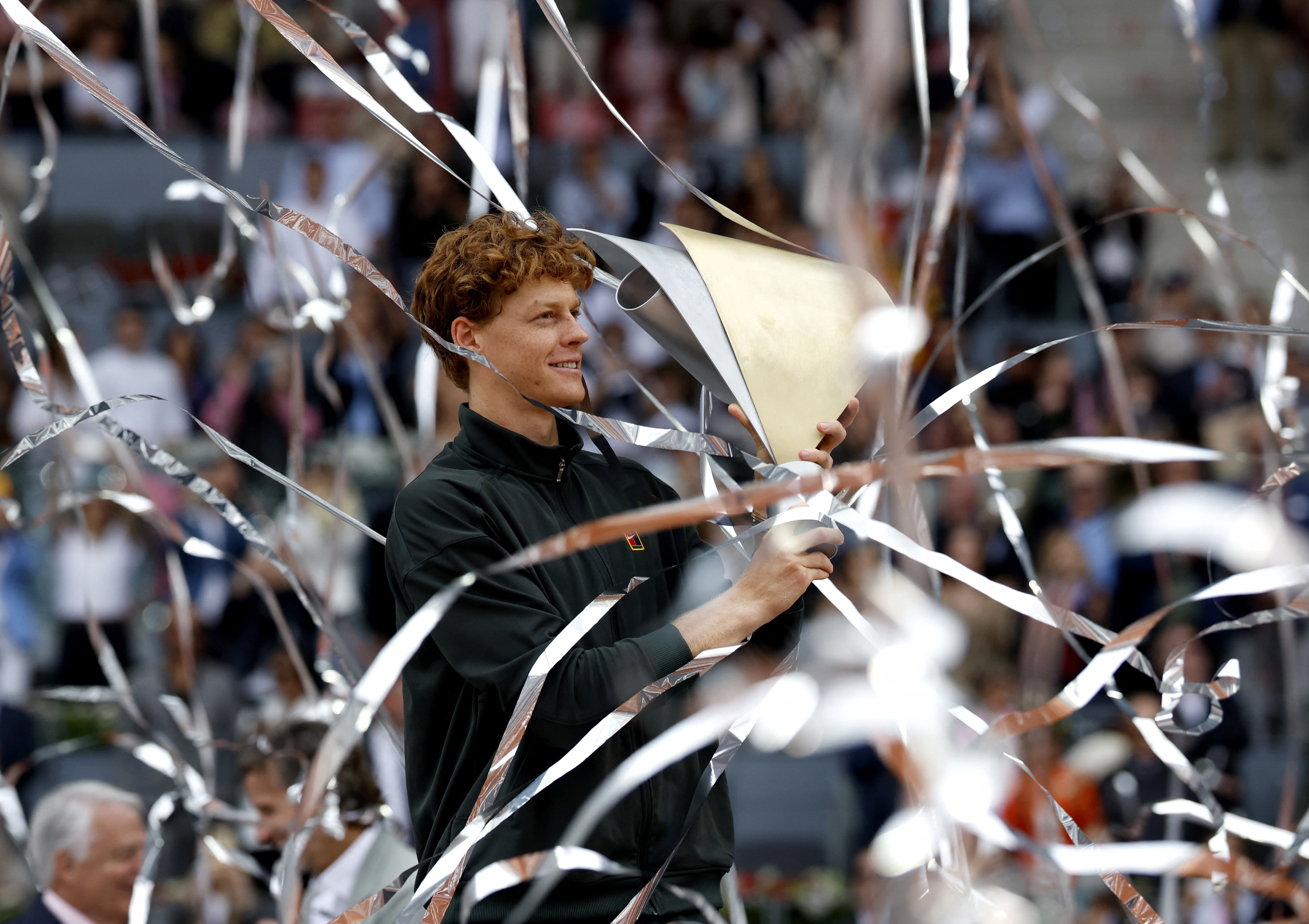 Sinner dismantles Zverev to win Madrid Open, set record