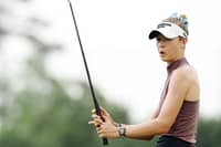 NELLY Korda cards a sizzling 67 to post a three-shot lead entering the final round of the LPGA Riviera Maya Open in Mexico.