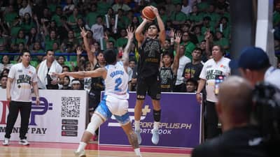 HAROLD Alarcon and the San Juan Knights stand tall, posting a 66-58 win to end the 48-game winning streak of the Abra Solid North Weavers in the MPBL 2026 Season late Saturday.