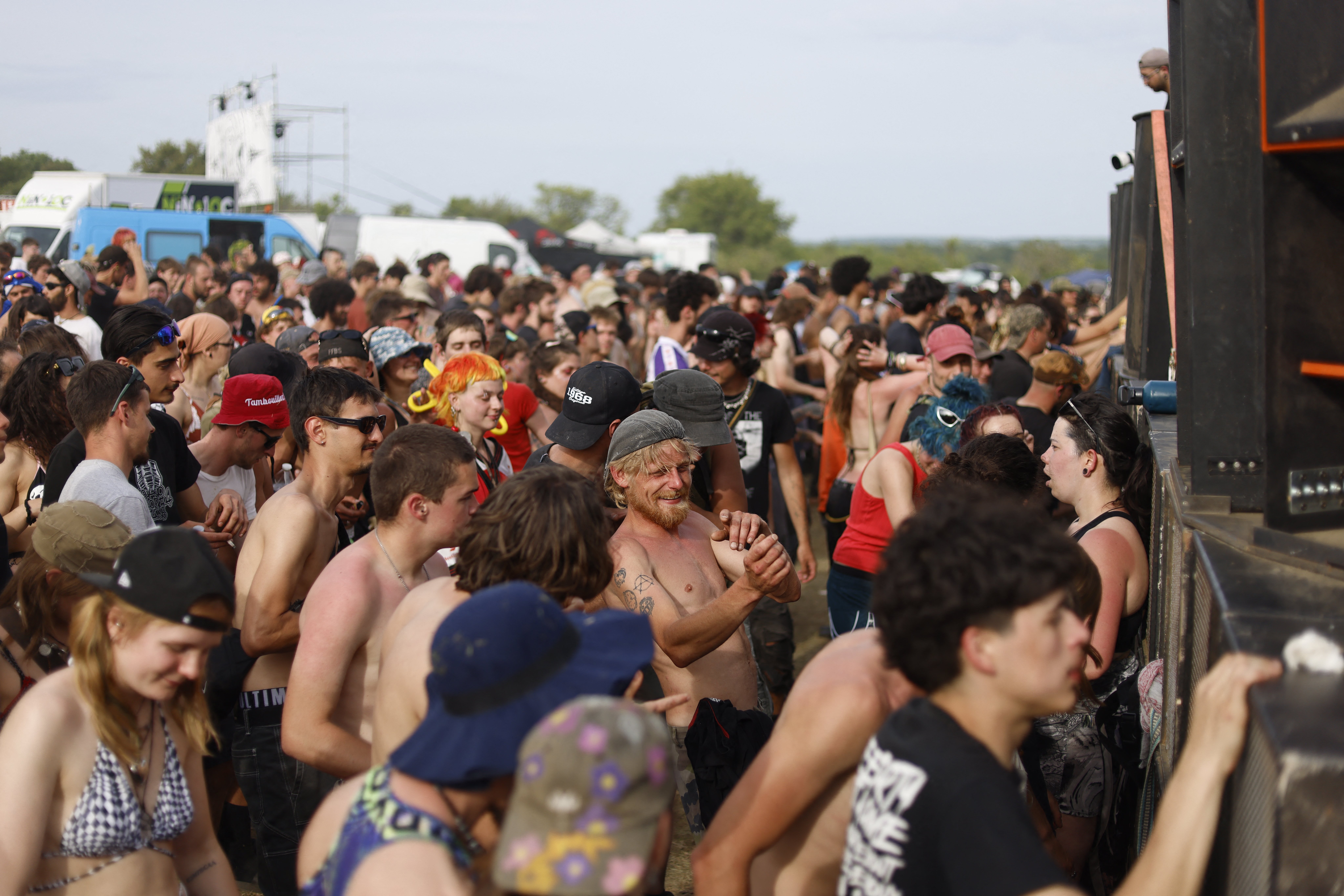 Illegal party at French military site draws 40,000 revelers