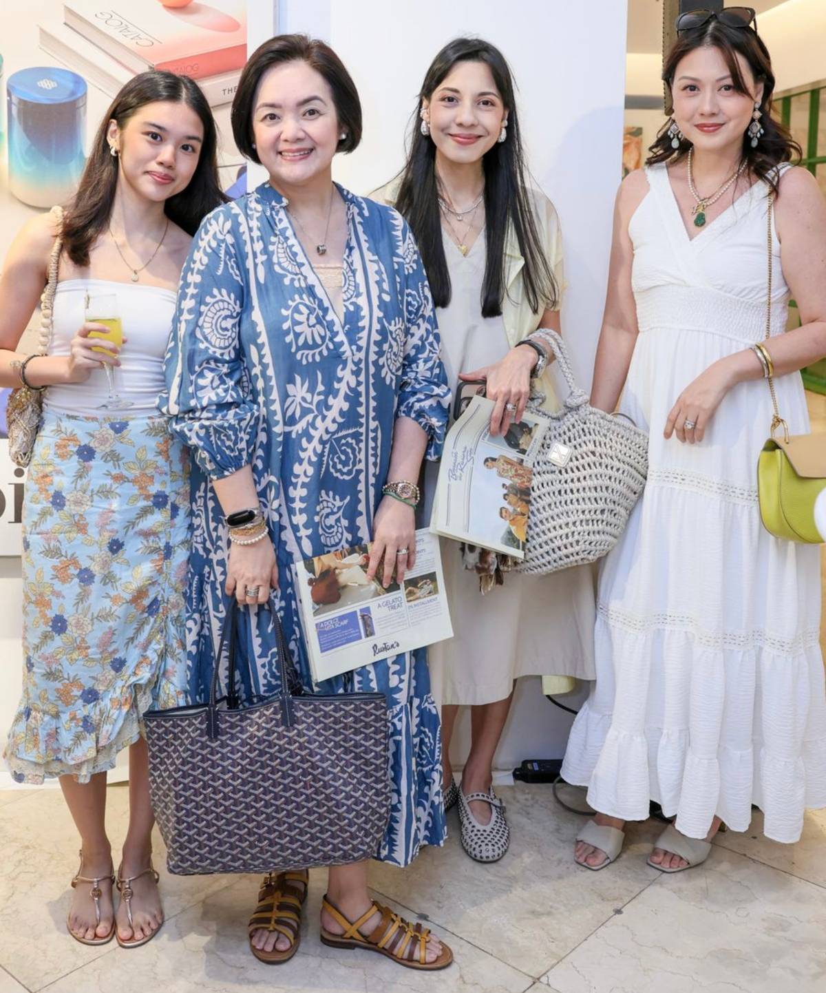 ANDIE and Lirio Torres, Andie Quila and Liz Dy Buncio.