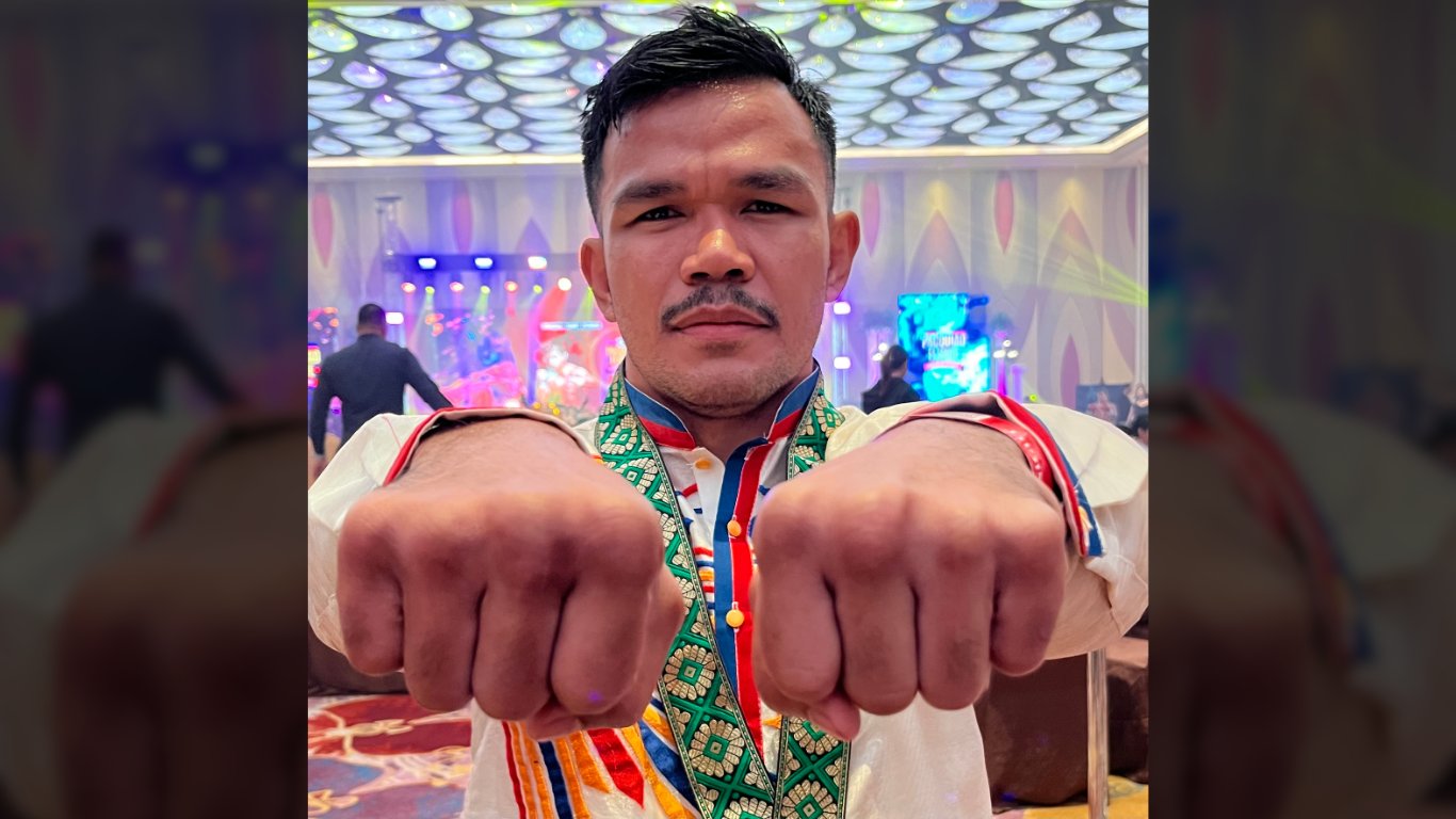 Street Fighter: Son of boxing legend defends belt in England