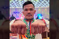 Rolando Gabriel Dy has got a pair of hammers for hands.
