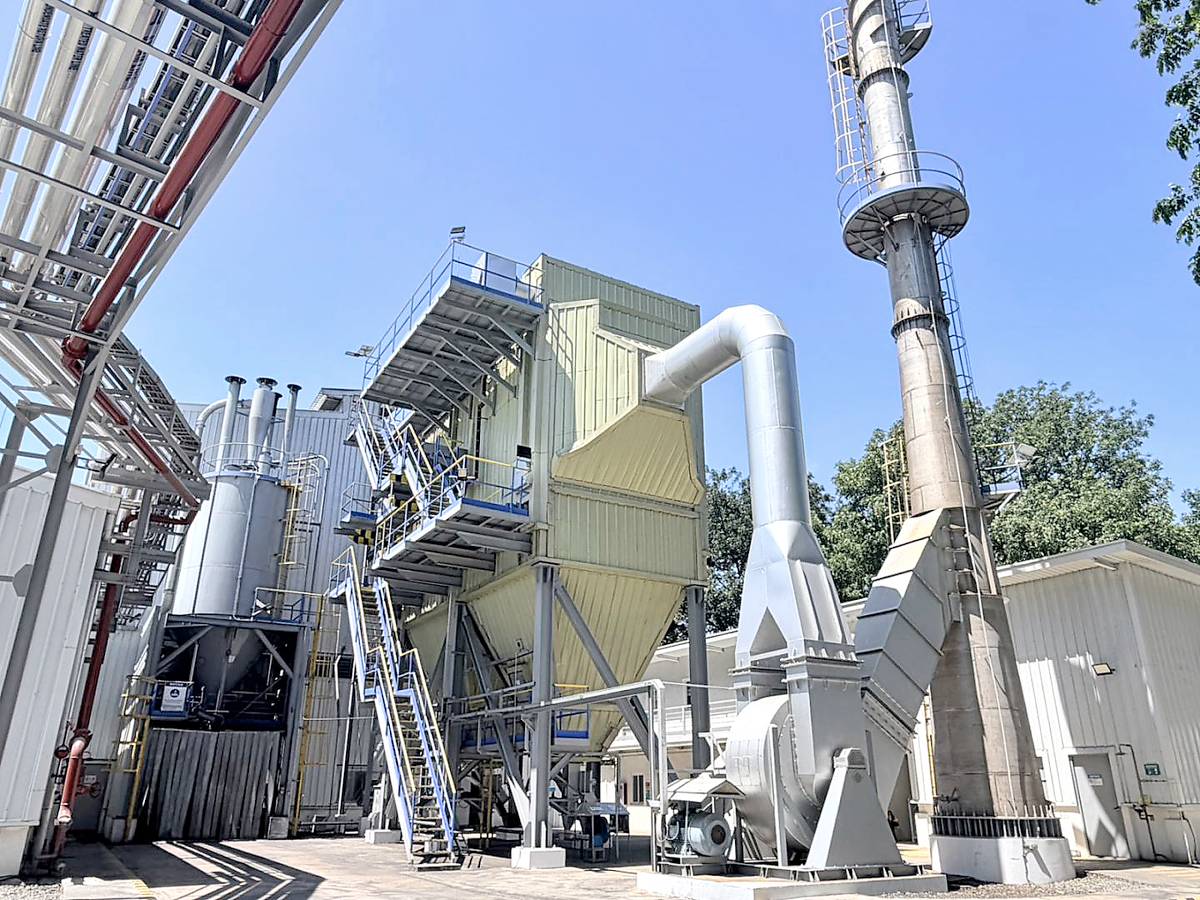 WOOD chips and other agricultural by-products sourced from Laguna farmers serve as fuel to power the biomass boiler.
