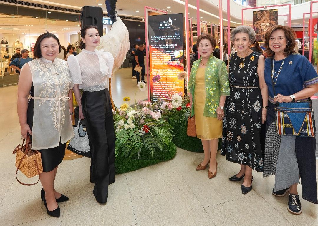 STELLA Cabalatungan, Joanne Z. Andrada, Zonta Club of Makati and Environs president; Carolina Llanillo, ZCME past president; Maritess Pineda, ZCME past president; and Olivia Ferry, past president of Zonta International.