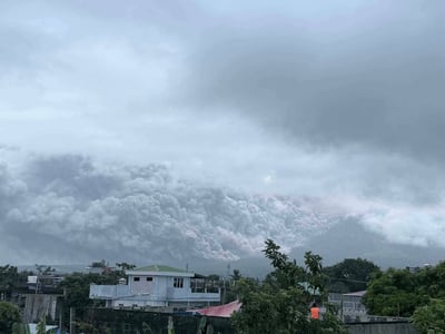 PRC on high alert as Mayon Volcano spews 