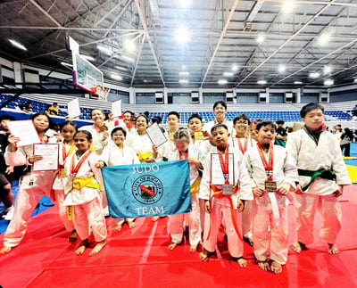 Baguio young Judokas  dominated Manila mats