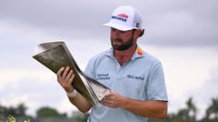 SO YOUNG, SO GOOD: Cameron recovers, bags 3rd PGA win
