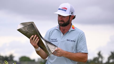 SO YOUNG, SO GOOD: Cameron recovers, bags 3rd PGA win