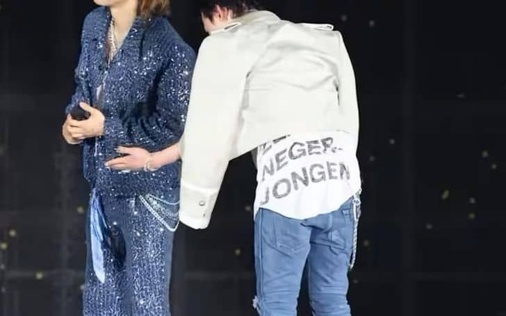 G-Dragon's controversial shirt with the Dutch racial slur at the back.